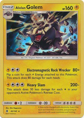 Golem de Alola (42/145)