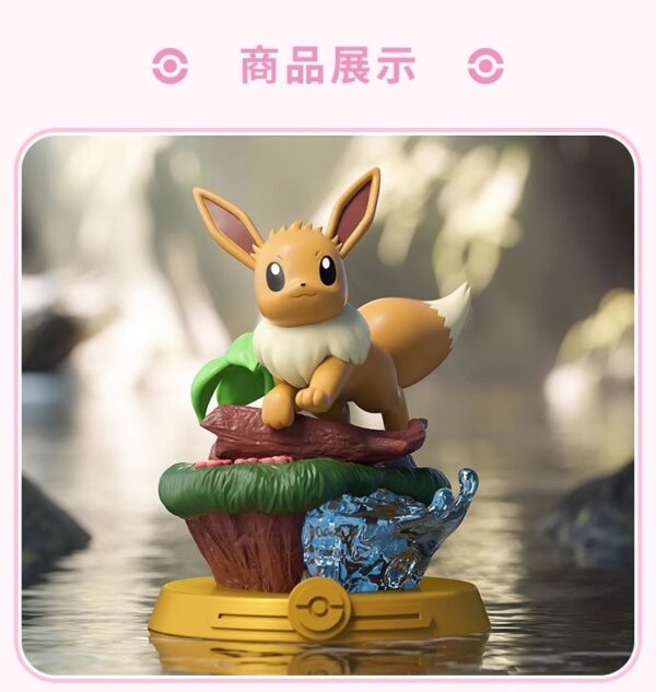 Action Figure Eevee – Linha Eeveelution (Takara Tomy) - Imagem 7