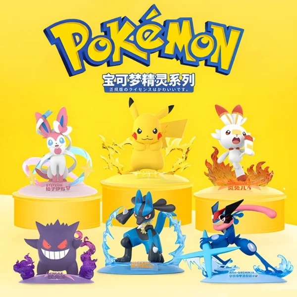 Action Figures Pokémon 10 cm - Imagem 6