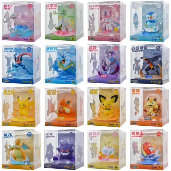 Action Figures Pokémon 10 cm - Imagem 2